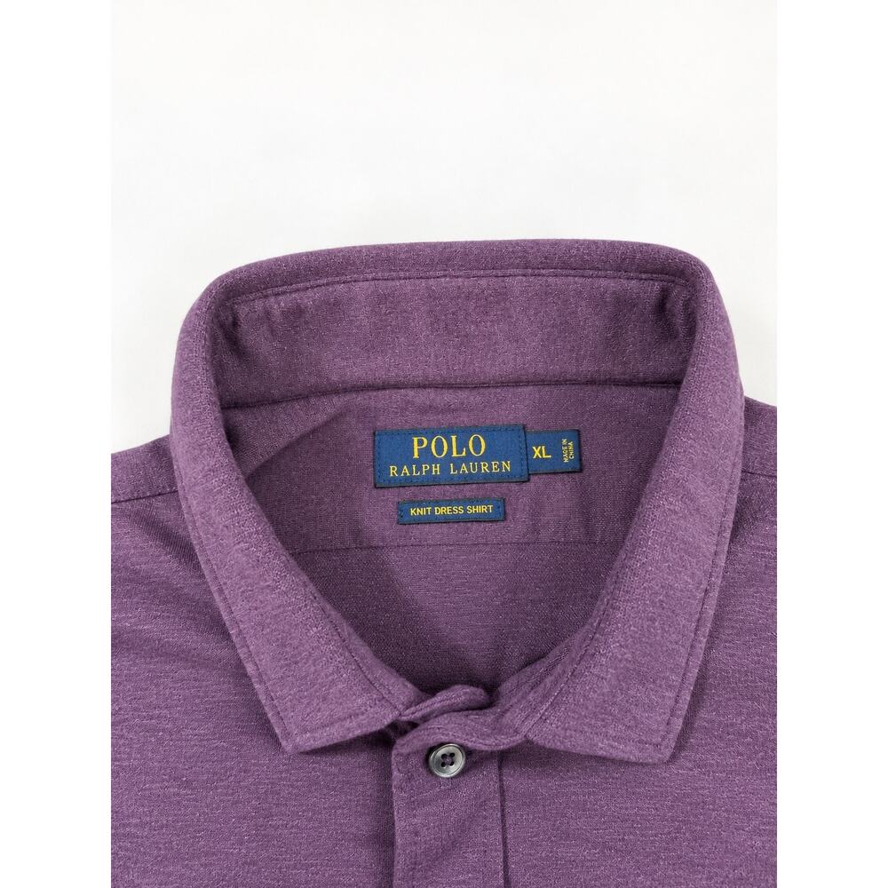 Polo Ralph Lauren Men’s Knit Dress Shirt – XL – 100% Cotton - Picture 4 of 7